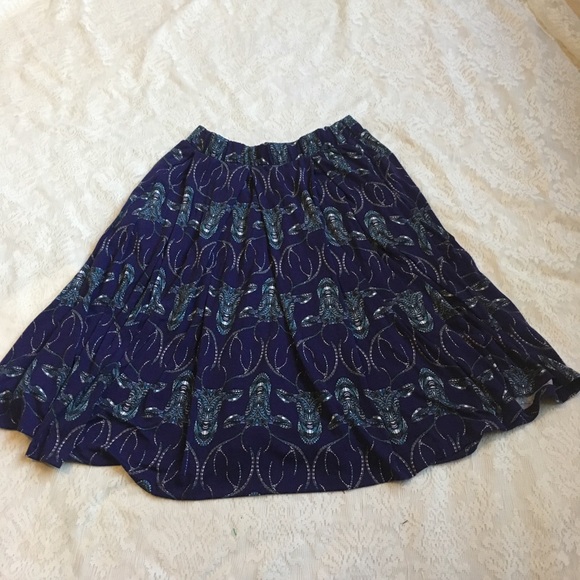 LuLaRoe Dresses & Skirts - Lularoe Azure skirt in mosaic deer pattern